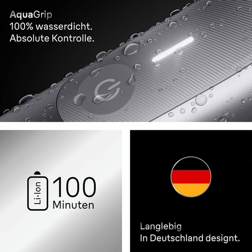BRAUN BodyGroomer BG7550 Körperhaartrimmer Haar-/Bartschneider Akku grau B-Ware