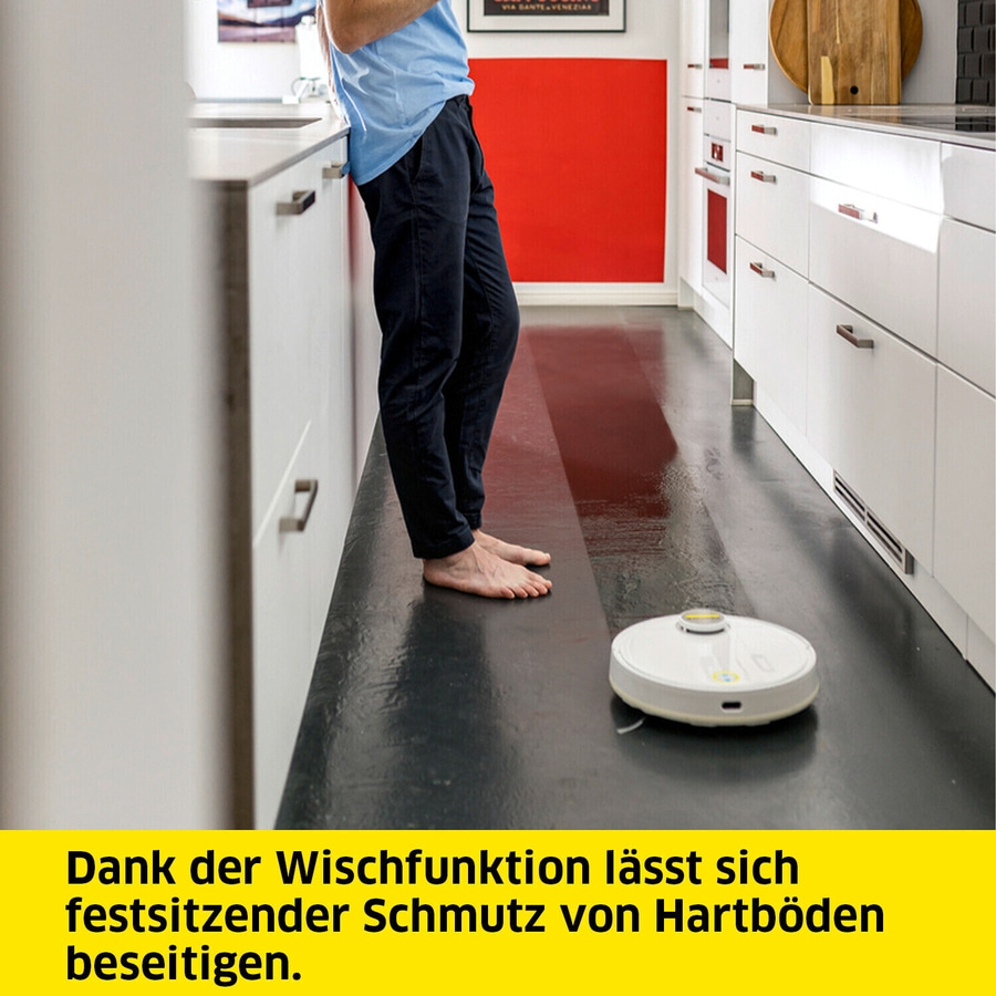 KÄRCHER Nass-Trocken-Saugroboter RCV beutellos App-Steuerung B-WARE