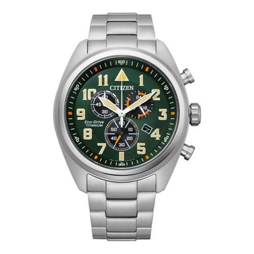 CITIZEN Herren Armbanduhr AT2480-81X Solaruhr Titan Saphirglas 43mm B-Ware