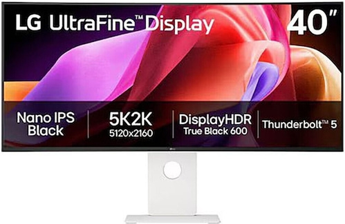 LG UltraFine Display 40 Zoll 5K2K Nano IPS Black Thunderbolt 5