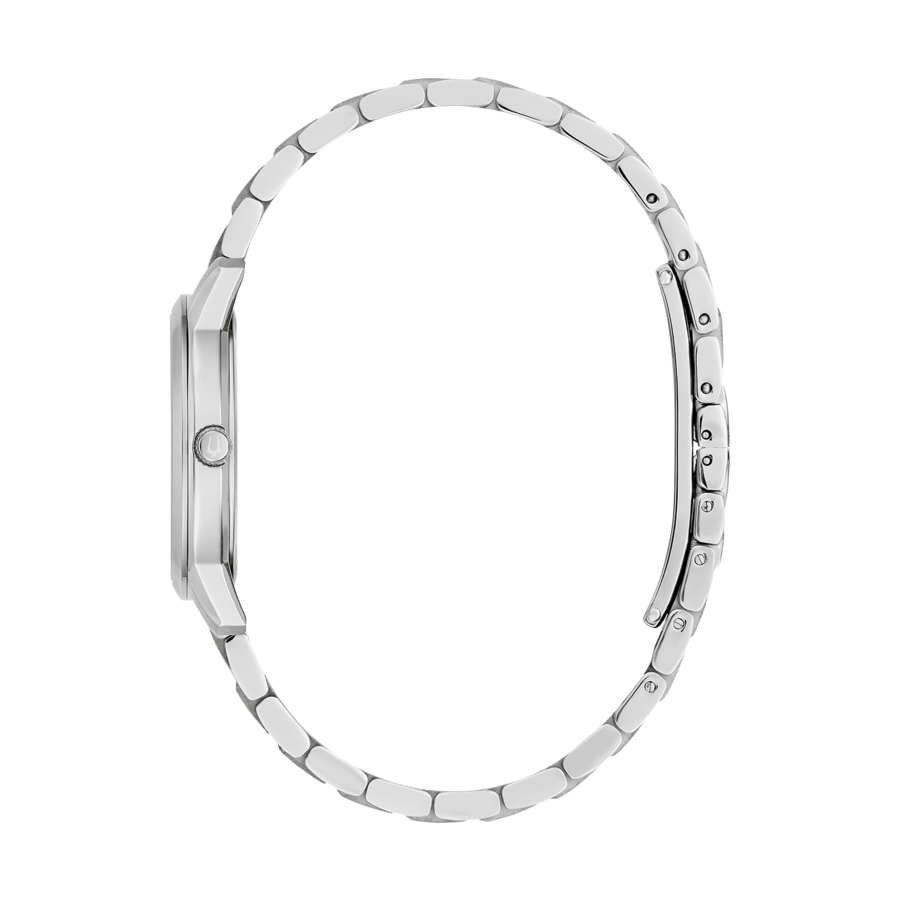 BULOVA Damenarmbanduhr 96M165 Quarz Leuchtzeiger Datumsanzeige 31mm B-WARE