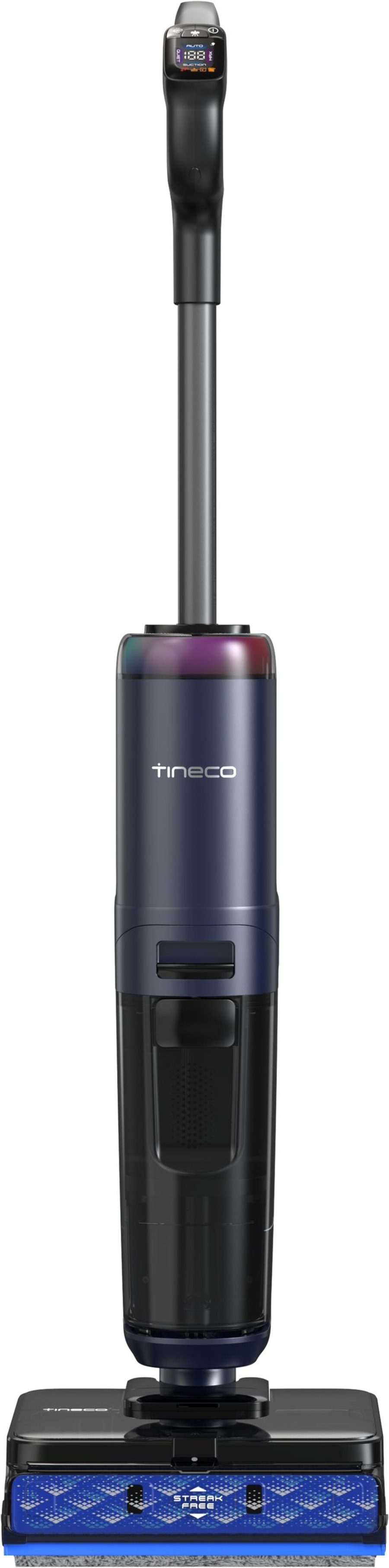 Tineco Bodenreinigungsgerät mit Display und Bürstenkopf