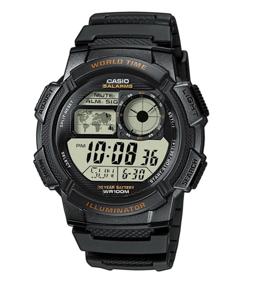 CASIO Collection Armbanduhr AE-1000W-1AVEF Herrenuhr Digitalanzeige B-WARE