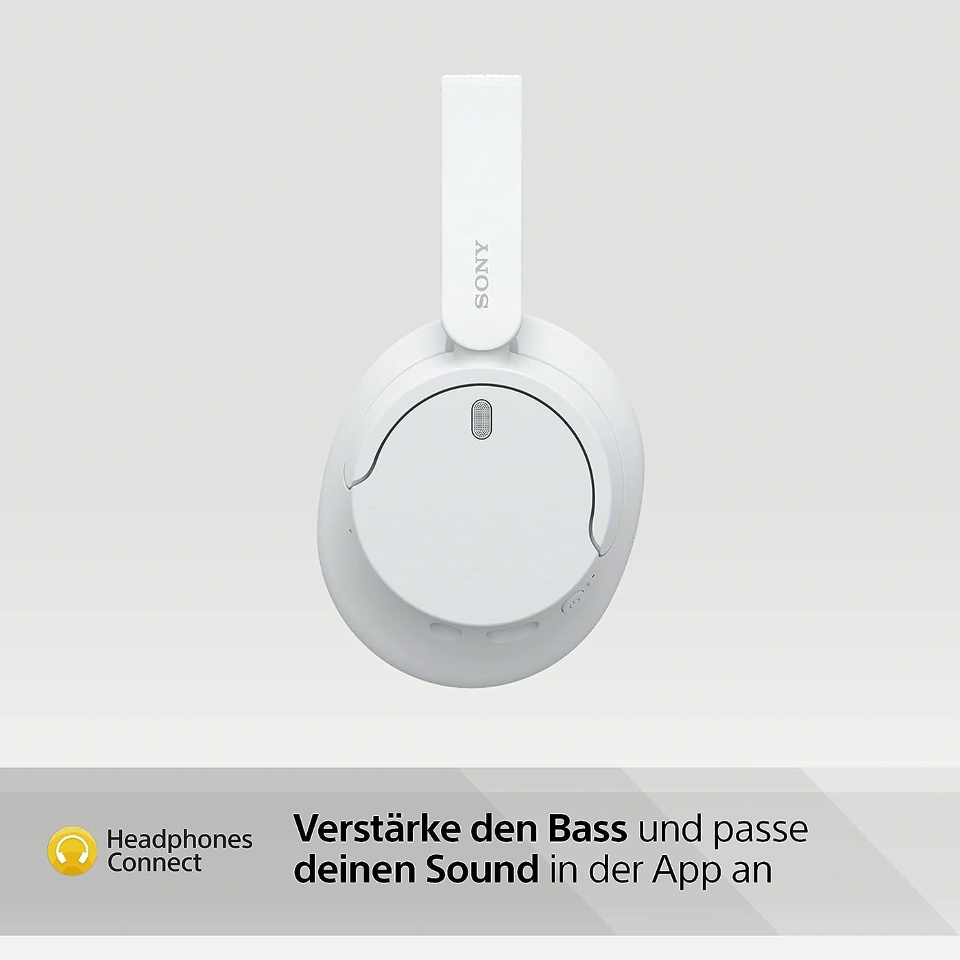 Sony Kopfhörer mit der "Headphones Connect" App und der Möglichkeit zur Soundanpassung.