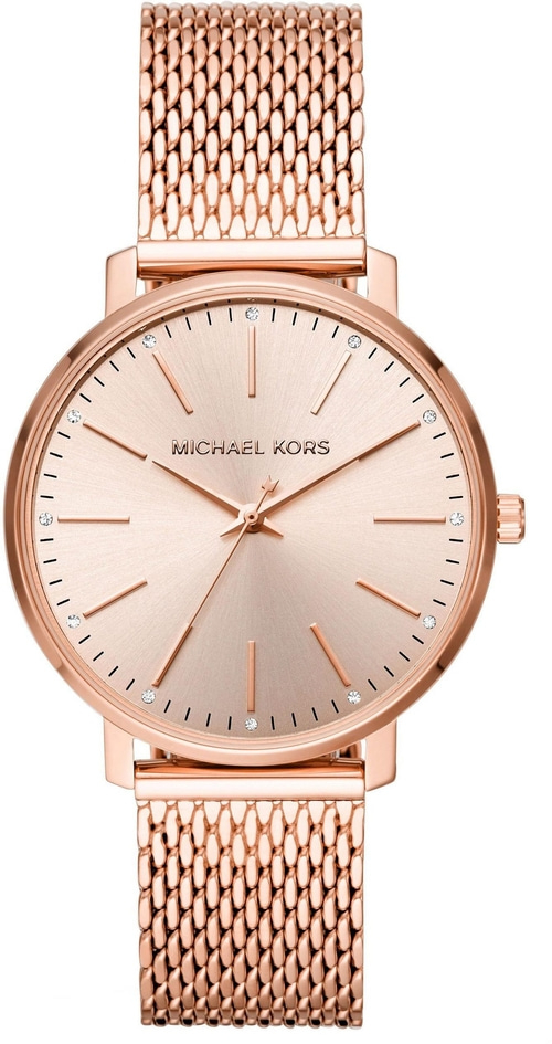 MICHAEL KORS Damen Armbanduhr Quarzuhr PYPER MK4340 Damenuhr Edelstahl