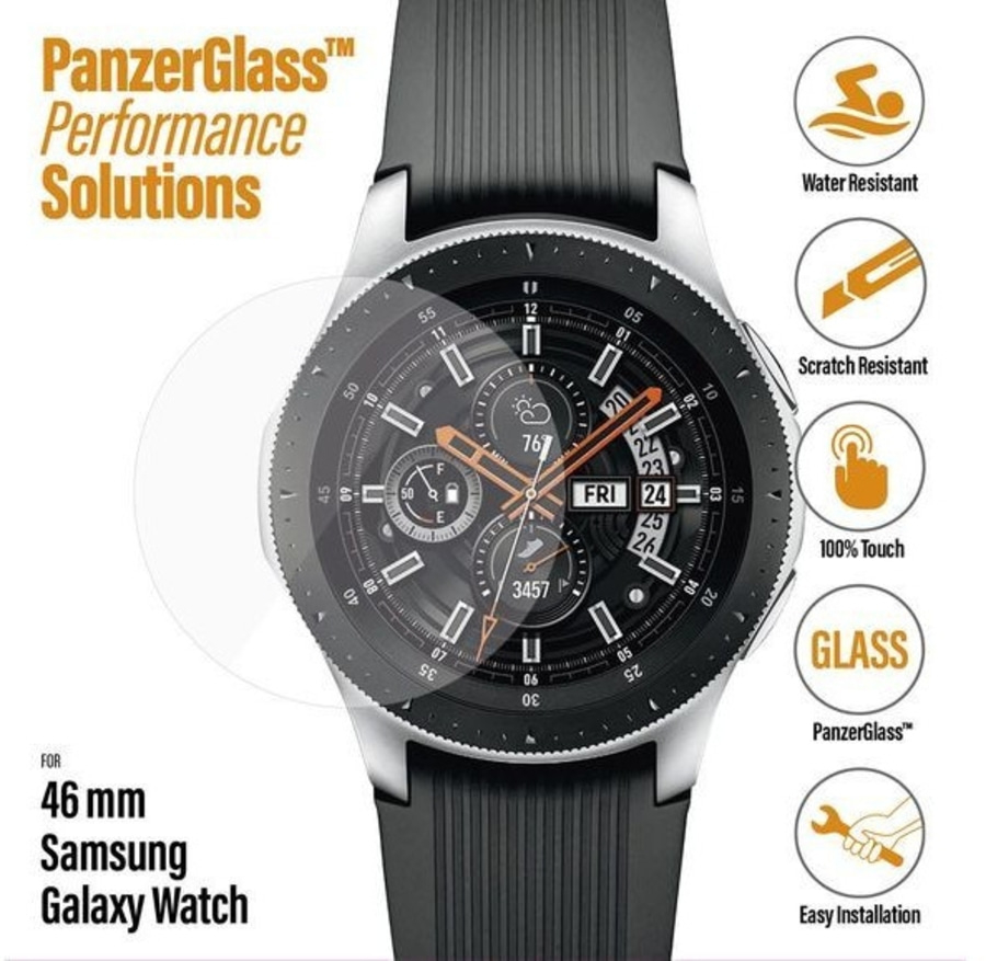 PanzerGlass™ Samsung Galaxy Watch 46 mm Schutzfolie Screen Protector Glass NEU