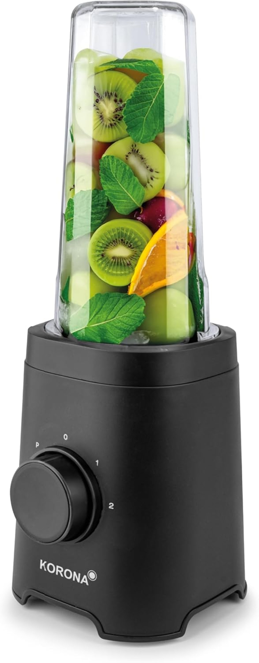 KORONA Smoothie Maker 24500 2 Leistungsstufen 600ml Becher ToGo 320W NEU