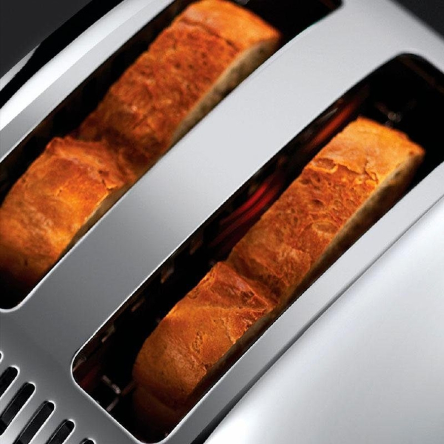RUSSELL HOBBS Toaster Victory Chester 23310-56 Edelstahl 1670 W Schnell-Toast