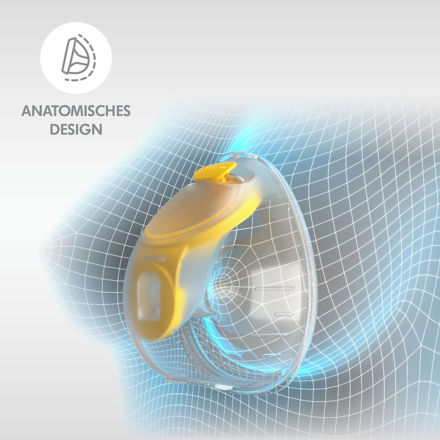 MEDELA Hands-free Doppelpumpset Set mit zwei Auffangbehälter