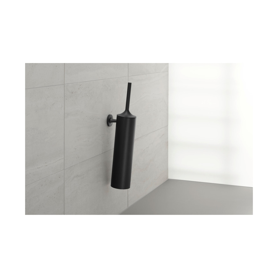 DURAVIT Starck T WC Bürstengarnitur Toilettenbürste Bürste Schwarz NEU