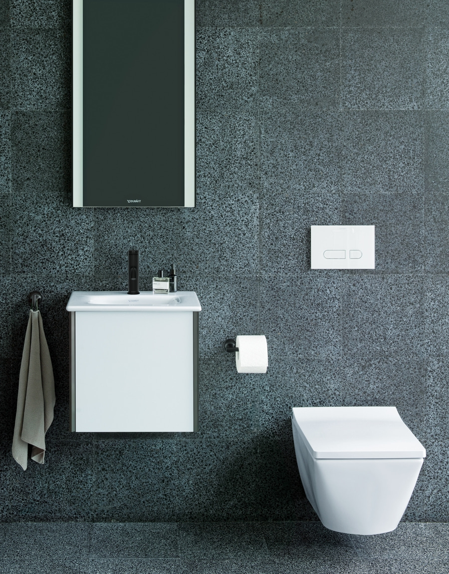 DURAVIT Wasserhahn Waschtischarmatur C.1 Einhandmischer S Mischbatterie Schwarz