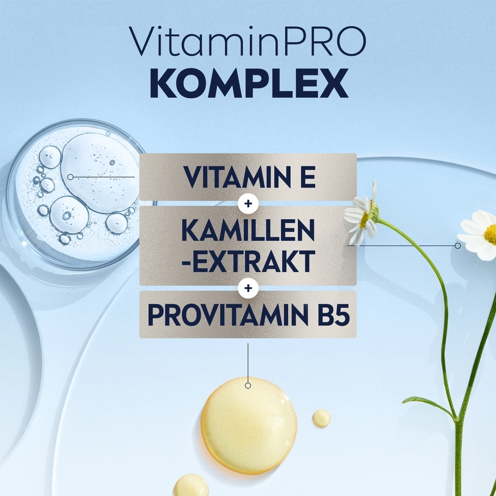 VitaminPRO KOMPLEX mit Vitamin E, Kamillen-Extrakt und Provitamin B5