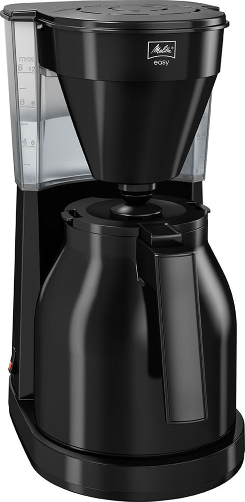 MELITTA Filterkaffeemaschine Easy Therm 1023-06 Schwarz 10 Tassen 1080W