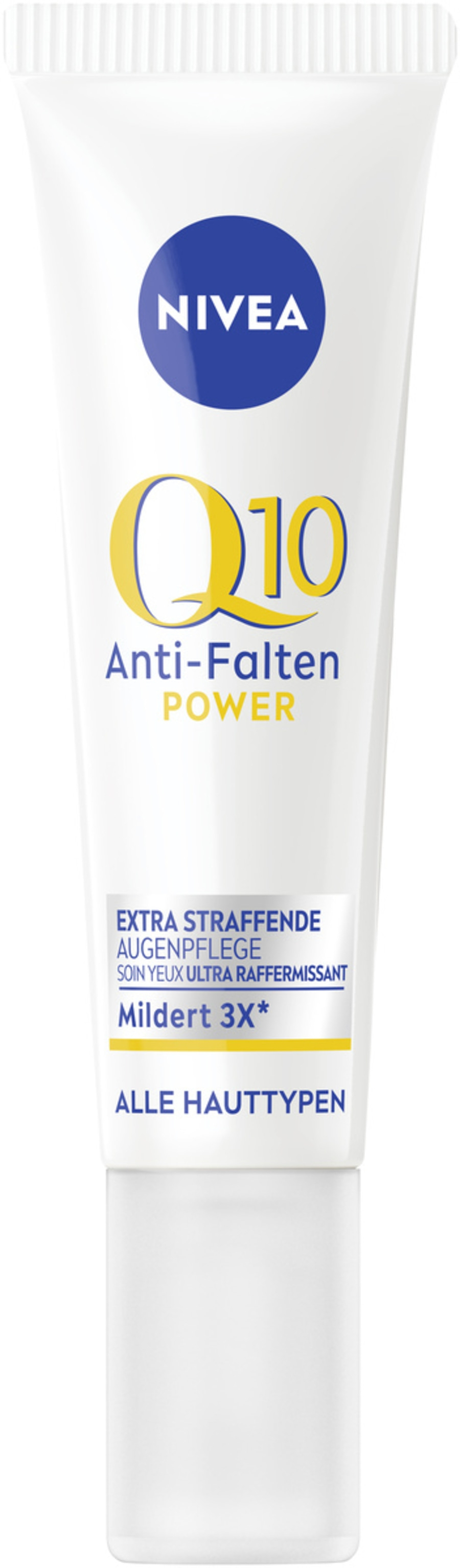 NIVEA Anti-Age Q10 Anti-Falten POWER Extra Straffende Augenpflege 15 ml