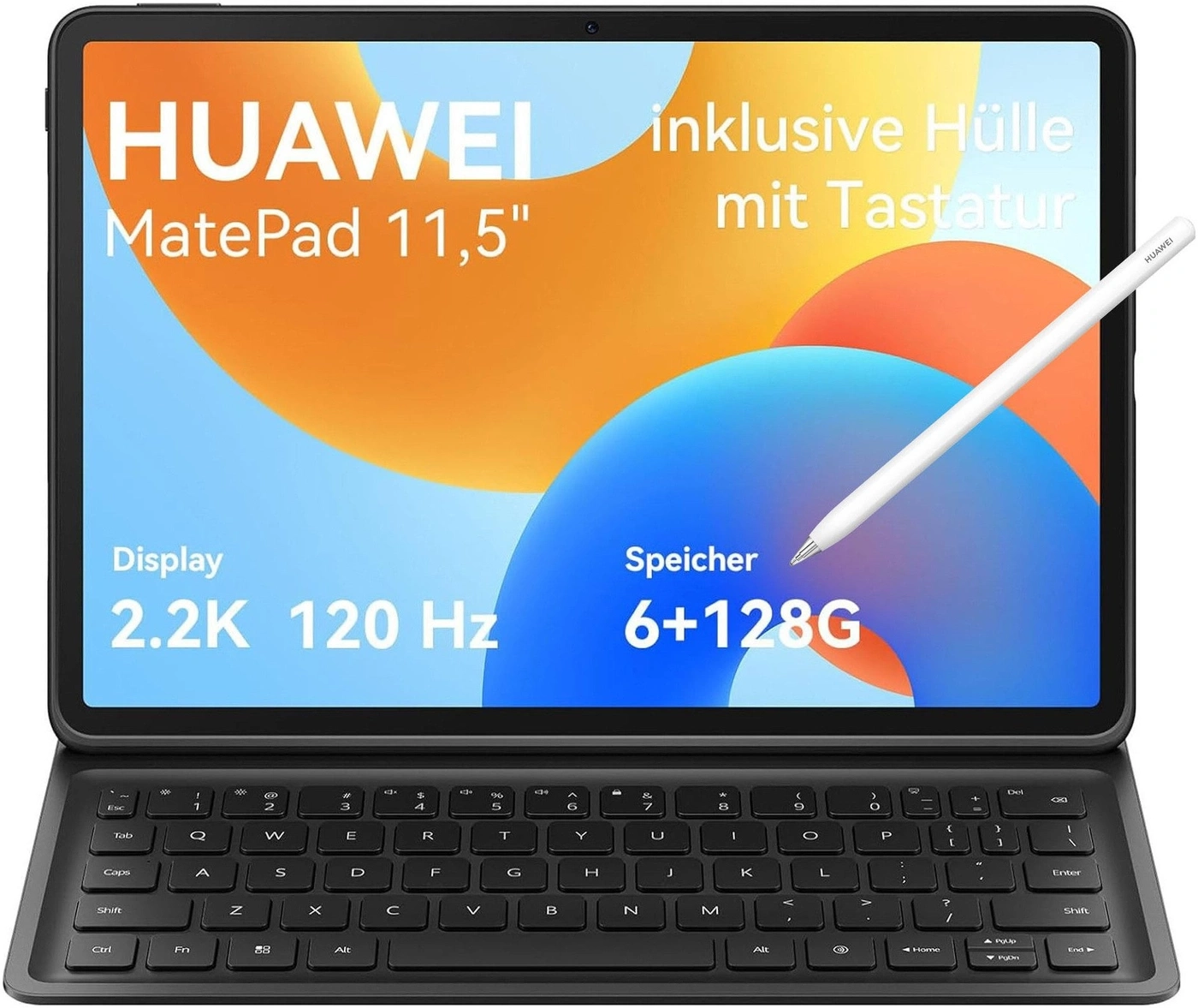Huawei MatePad 11,5 Zoll mit Tastatur und Stift