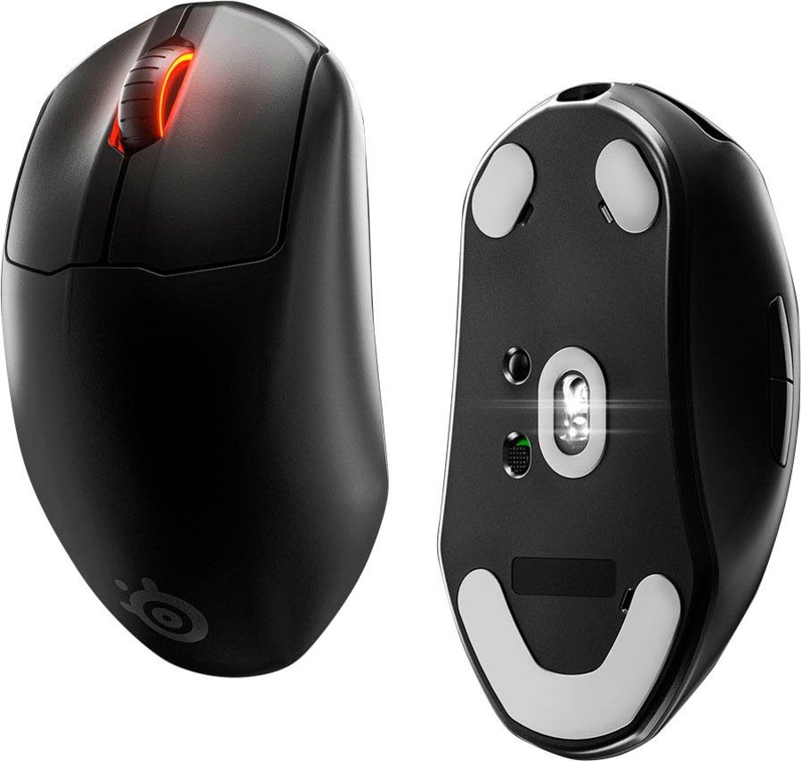 STEELSERIES Prime Wireless Gaming-Maus 62593 optisch 18000 dpi schwarz NEU