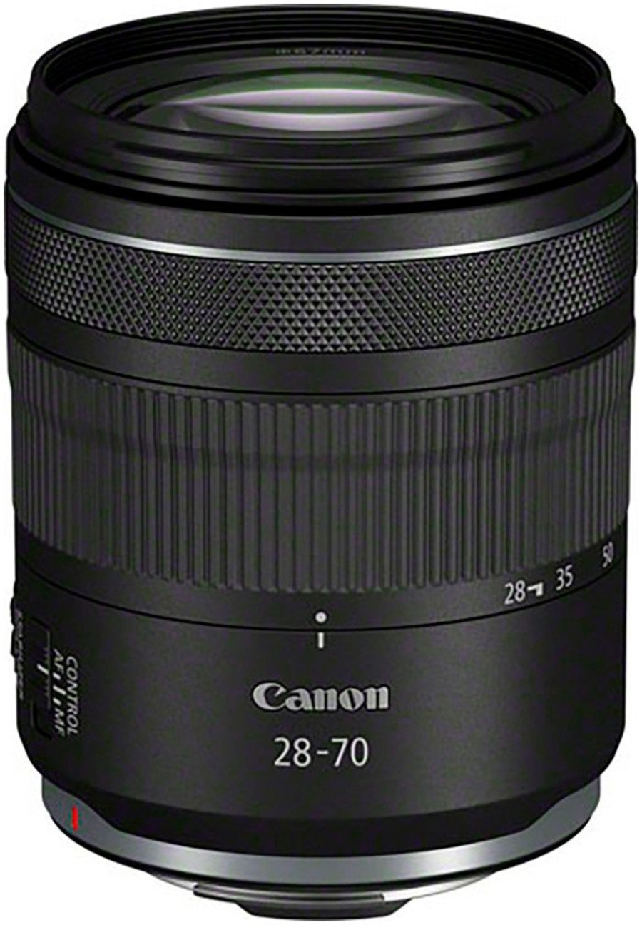 Canon 28-70mm Objektiv, schwarz, Zoom-Objektiv, Kameraobjektiv, Fotografie-Ausrüstung