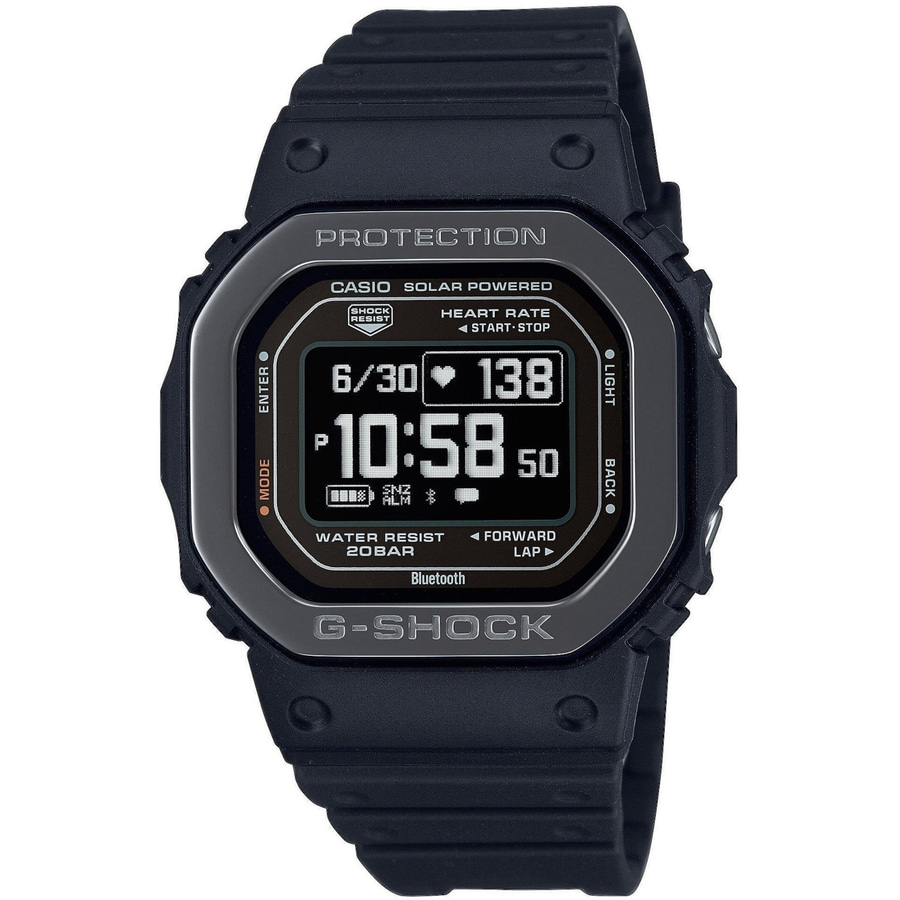 CASIO G-Shock Smartwatch DW-H5600MB-1ER Solar Bluetooth 45mm digital B-WARE
