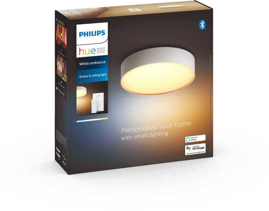 PHILIPS HUE LED Deckenleuchte White Ambiance Enrave Ceiling S Dimmbar weiß NEU