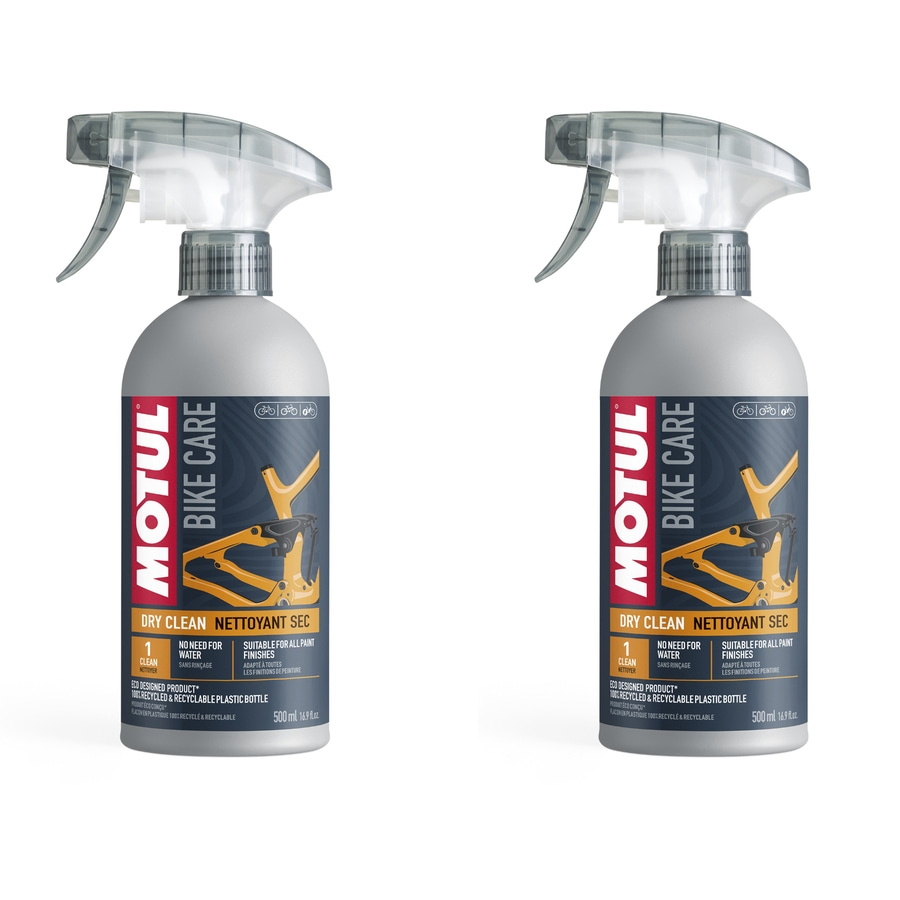 2x MOTUL "Dry Clean" Fahrradreiniger 500 ml Gründliche Reinigung ohne Wasser
