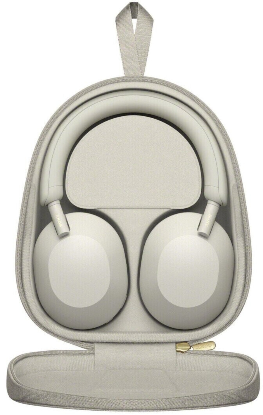 SONY WH-1000XM5 Over-Ear-Kopfhörer Bluetooth faltbar Silber B-WARE