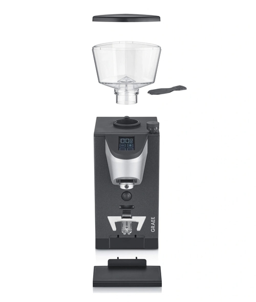 GRAEF Kaffeemühle CM1116 Scheibenmahlwerk Touch-Display Hands-Free Mahlvorgang