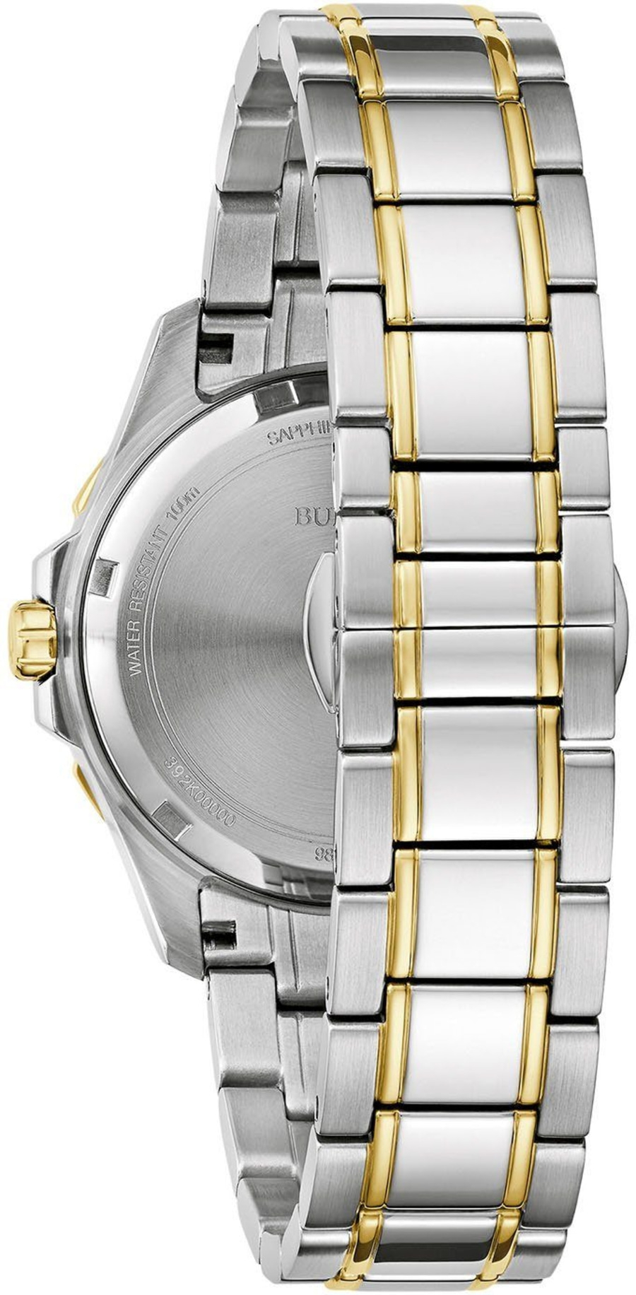BULOVA 98P227 Armbanduhr Damenuhr 36 mm Edelstahl Quarz Saphirglas B-Ware