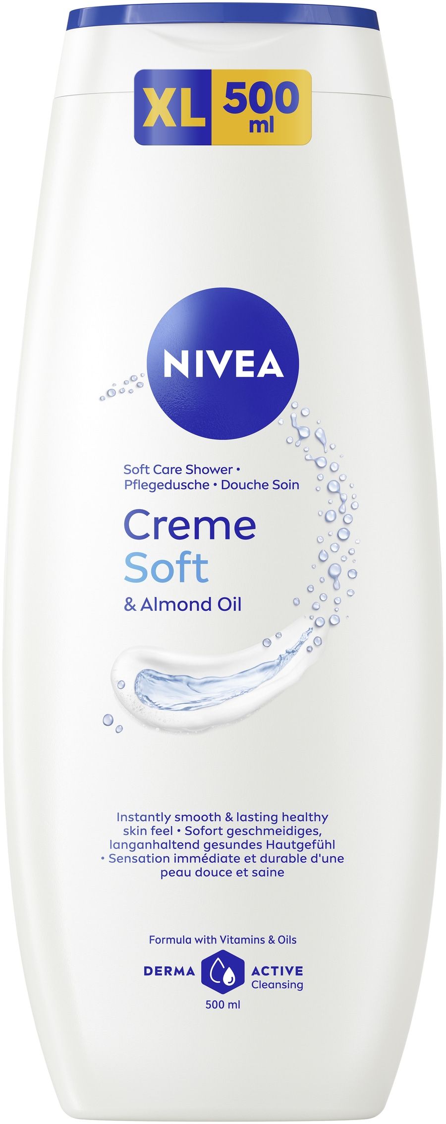 NIVEA Creme Soft & almond oil Pflegedusche 6 x 500 ml