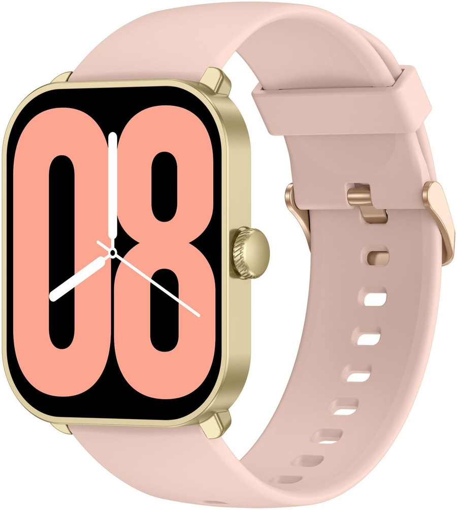 SMARTY 2.0 Smartwatch SW070F Bluetooth 45/36mm rosa goldfarben B-WARE