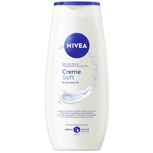 Nivea Creme Soft Duschgel mit Mandelöl, 250 ml