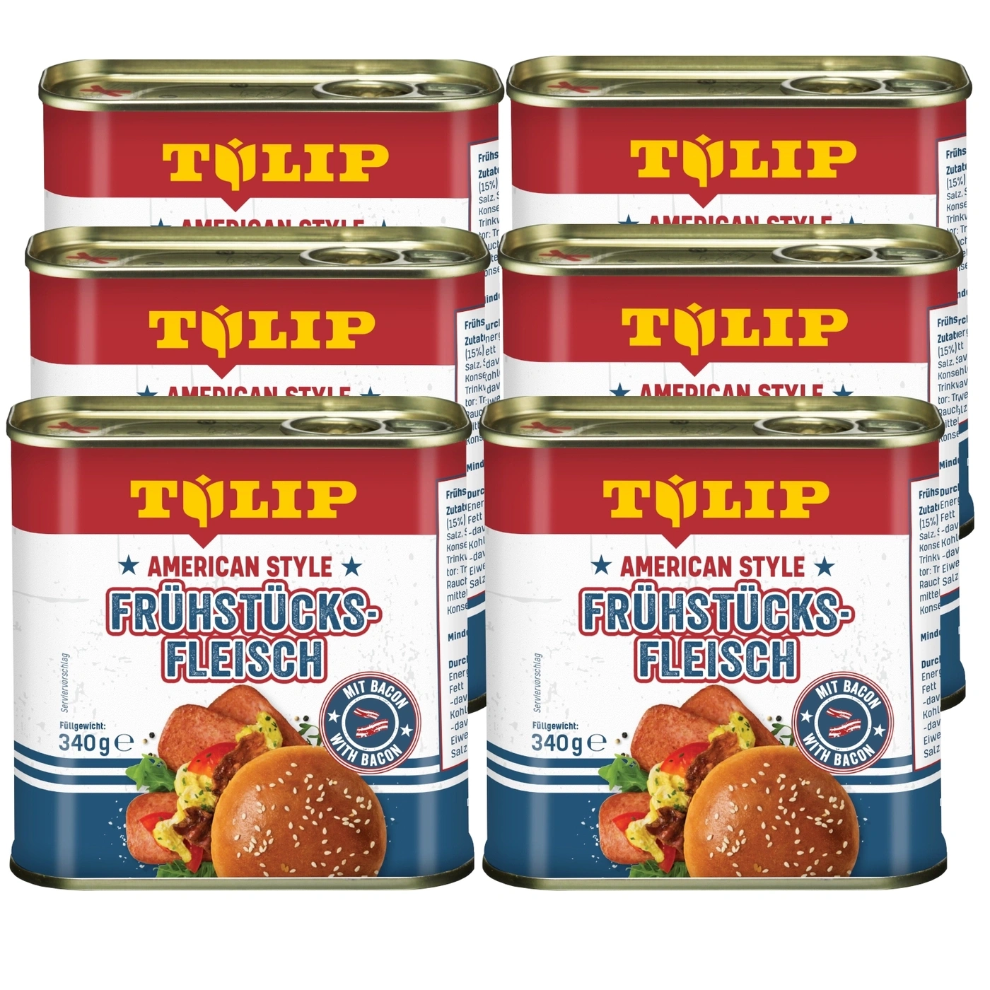 Tulip Frühstücksfleisch im 6er Pack