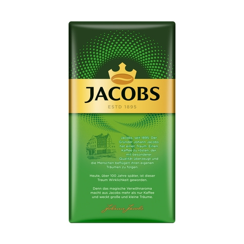 JACOBS Filterkaffee Auslese Klassisch 8x500g Kaffee gemahlen + 1 Becher + 1 Dose