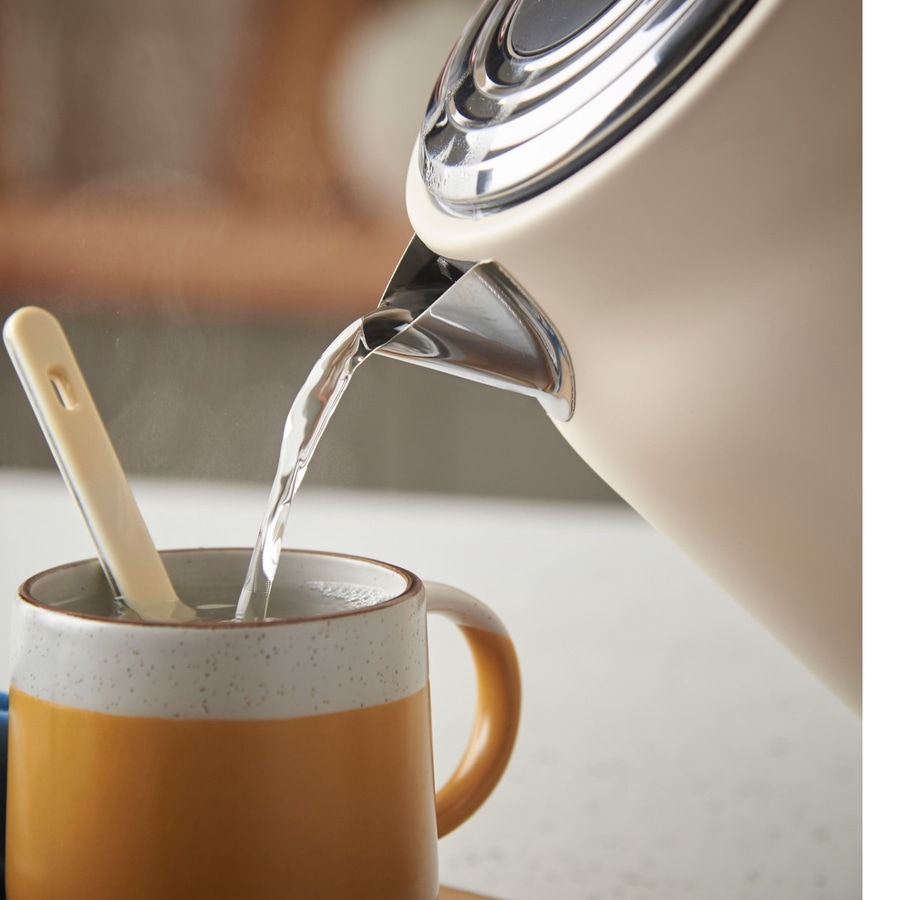 RUSSELL HOBBS Wasserkocher Hanley Retro Jasmine 28640-70 Edelstahl 1,7 L 2400 W