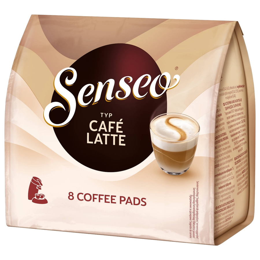 SENSEO Pads Typ Café Latte Senseopads 80 Getränke Kaffeepads Milk Range
