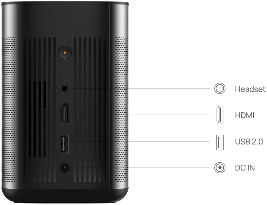 XGIMI MoGo Pro+ Beamer Full HD 300 ANSI Lumen DLP 1080p Schwarz B-WARE