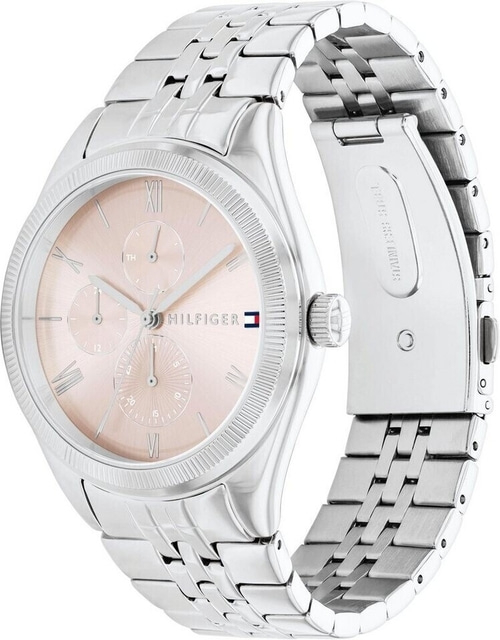 TOMMY HILFIGER Monica Damen Armbanduhr Edelstahl rosa Quarz 38 mm 1782590B-WARE