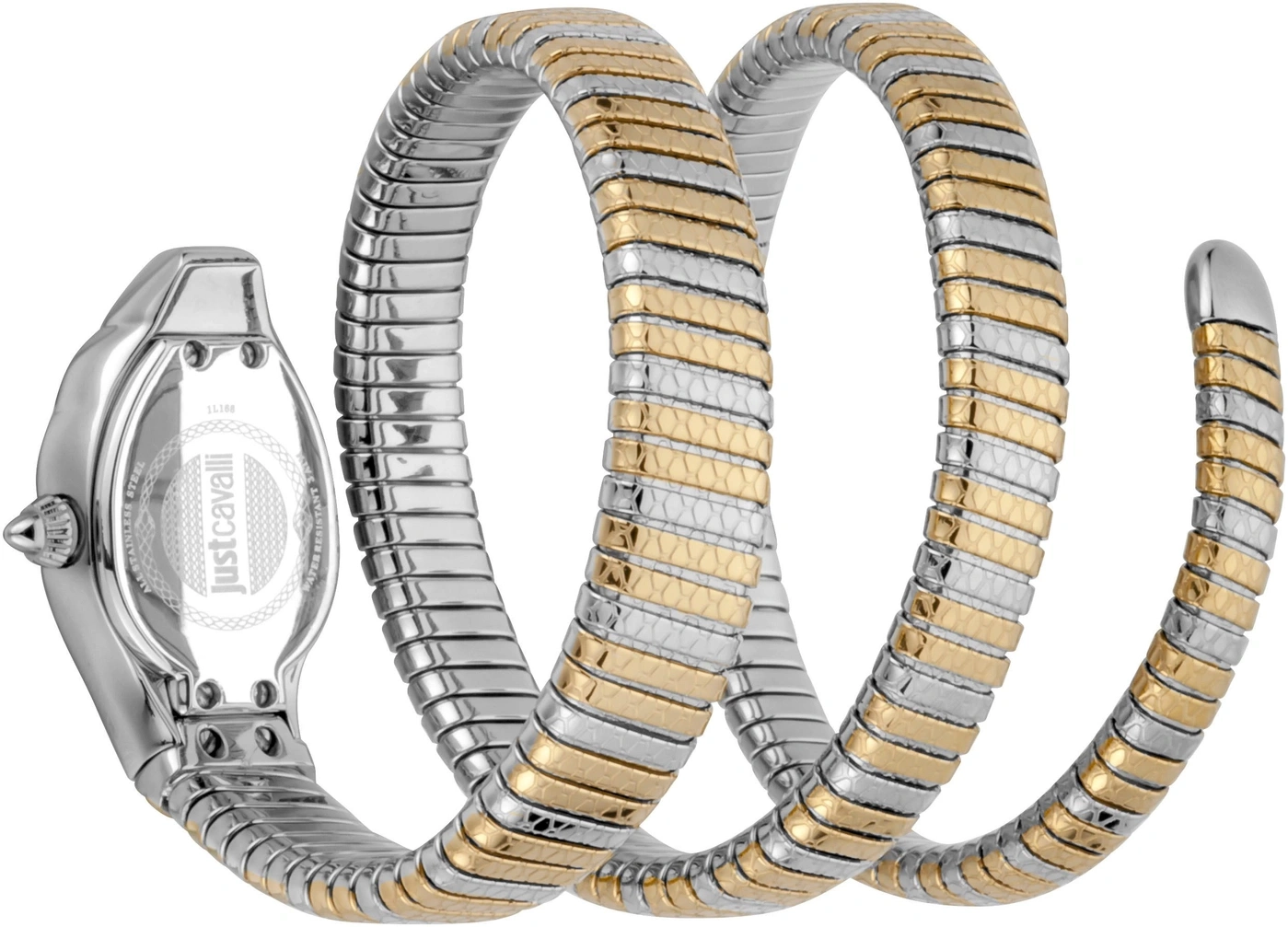 JUST CAVALLI TIME JC1L168M0075 Damenuhr Armbanduhr Edelstahlarmband