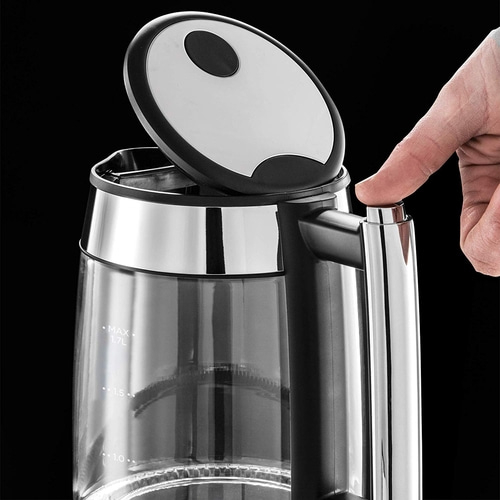 RUSSELL HOBBS Glas-Wasserkocher Elegance 23830-70 Edelstahl poliert 1,7L 2200W