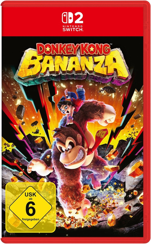 Donkey Kong und Diddy Kong auf dem Cover von Donkey Kong Country Tropical Freeze