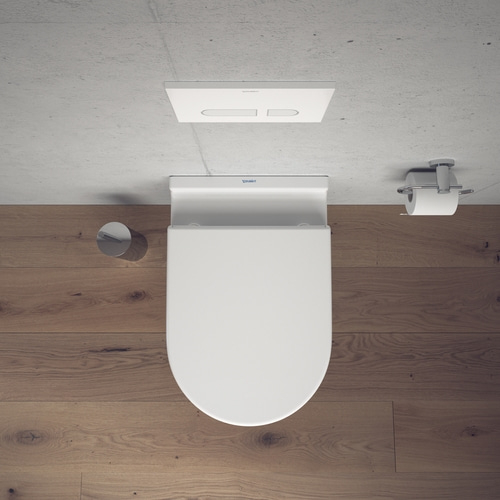 DURAVIT Starck 3 WC Set Durafix WC-Sitz Toilettensitz Wand-WC Absenkautomatik