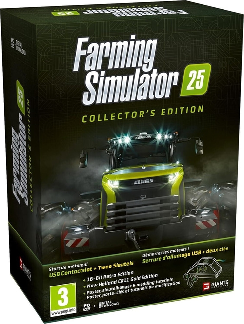 Farming Simulator 25 Collector's Edition Box mit Extras und Spiel