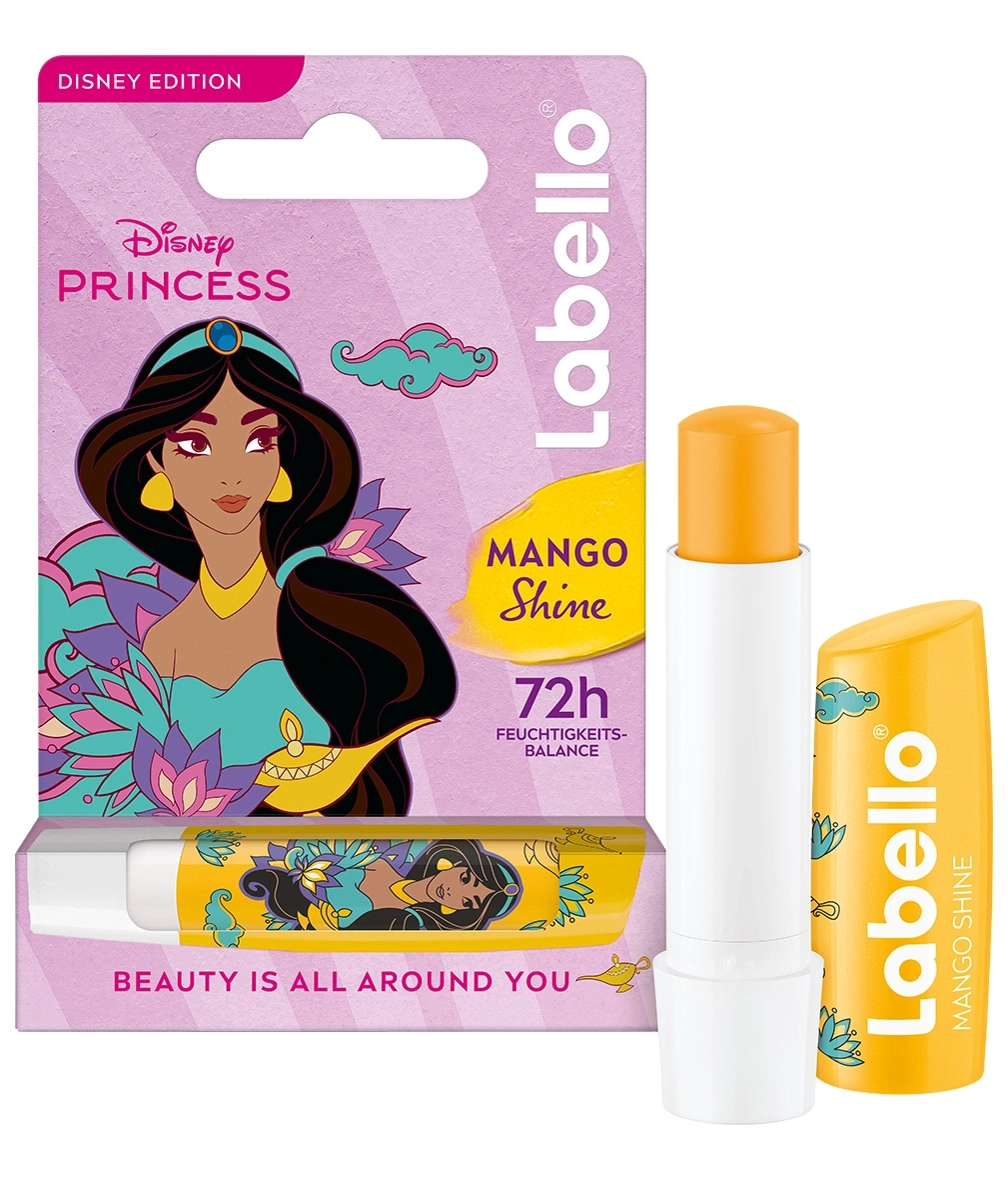Labello Lippenpflege Disney Prinzessin Mango mit Jasmin und "Beauty is all around you"