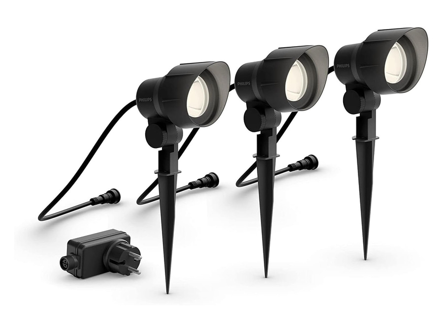PHILIPS Außenspots 3er Starter Set Niedervolt Outdoor LED Beleuchtung NEU