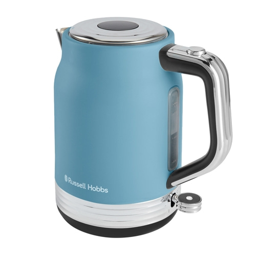 RUSSELL HOBBS Wasserkocher Hanley Retro Blue 28641-70 Edelstahl 1,7 L 2400 W