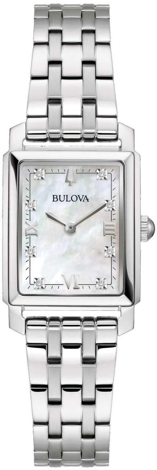 Bulova 96P244 Armbanduhr Damenuhr Quarz Analog GL22-10A Edelstahl B-Ware