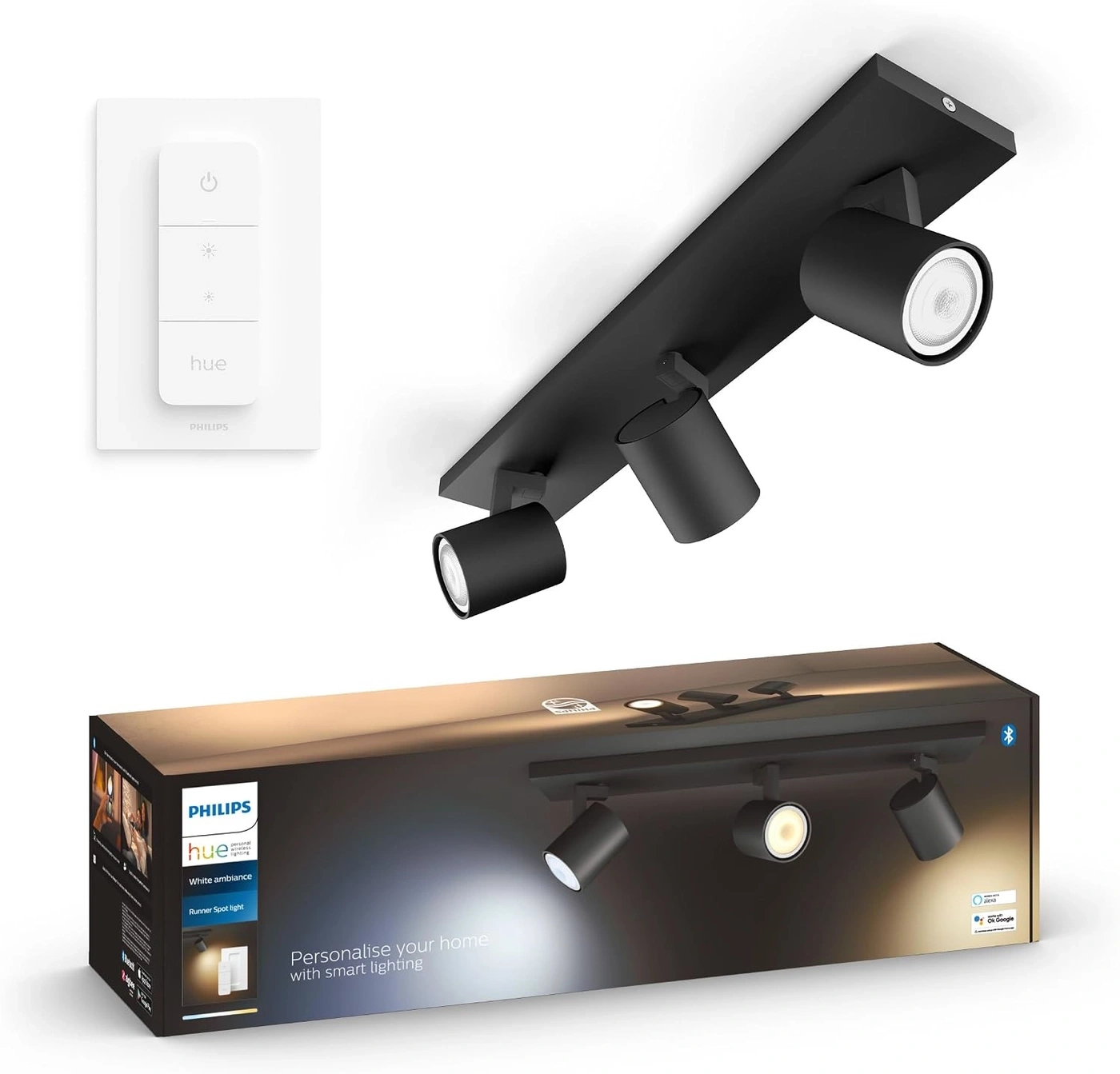 Philips Hue Runner Spot Light with smart lighting and remote control