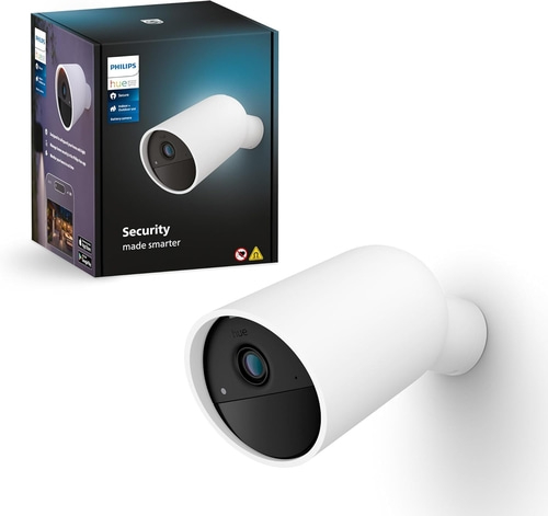 Philips Hue Sicherheitskamera, Indoor und Outdoor, Batteriebetrieben, Sicherheit made smarter