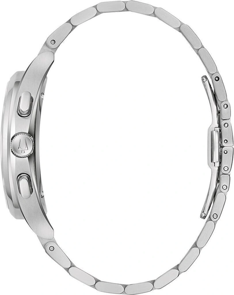 BULOVA 96A297 Armbanduhr Herrenchronograph 44 mm Edelstahl B-Ware