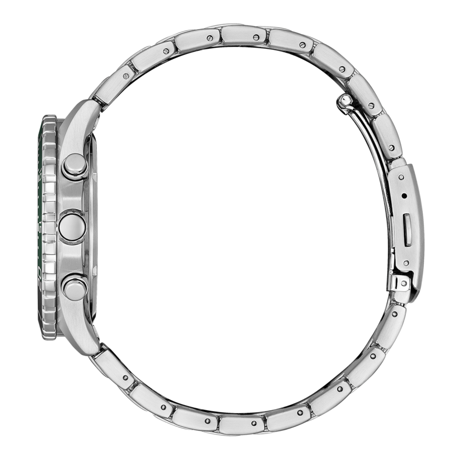 CITIZEN Herren Armbanduhr AT2561-81X Solar Eco-Drive Chronograph 43mm B-Ware