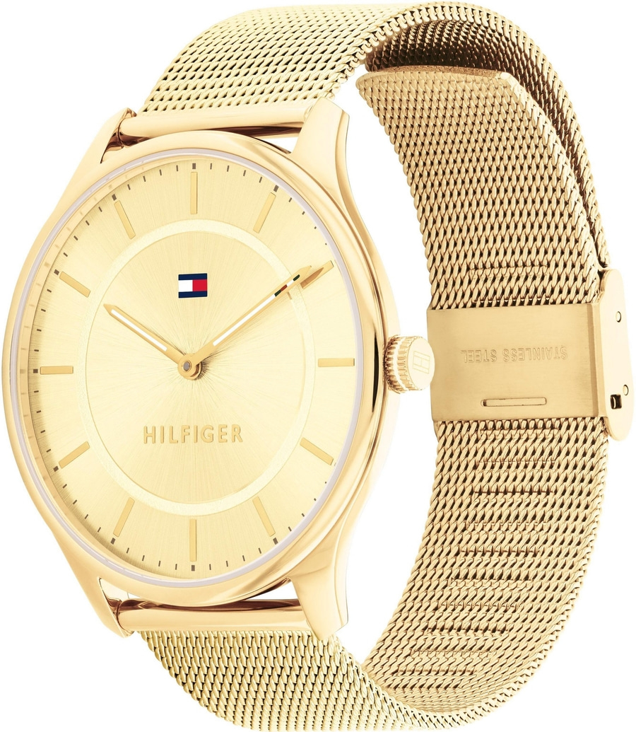 TOMMY HILFIGER 1782531 Damenarmbanduhr Edelstahl 40 mm Goldgarben B-WARE